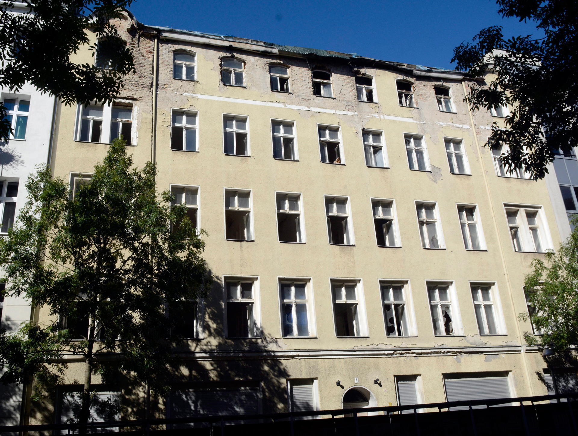 Das Haus an der Weddinger Burgsdorfstraße ist inzwischen eine Ruine.  