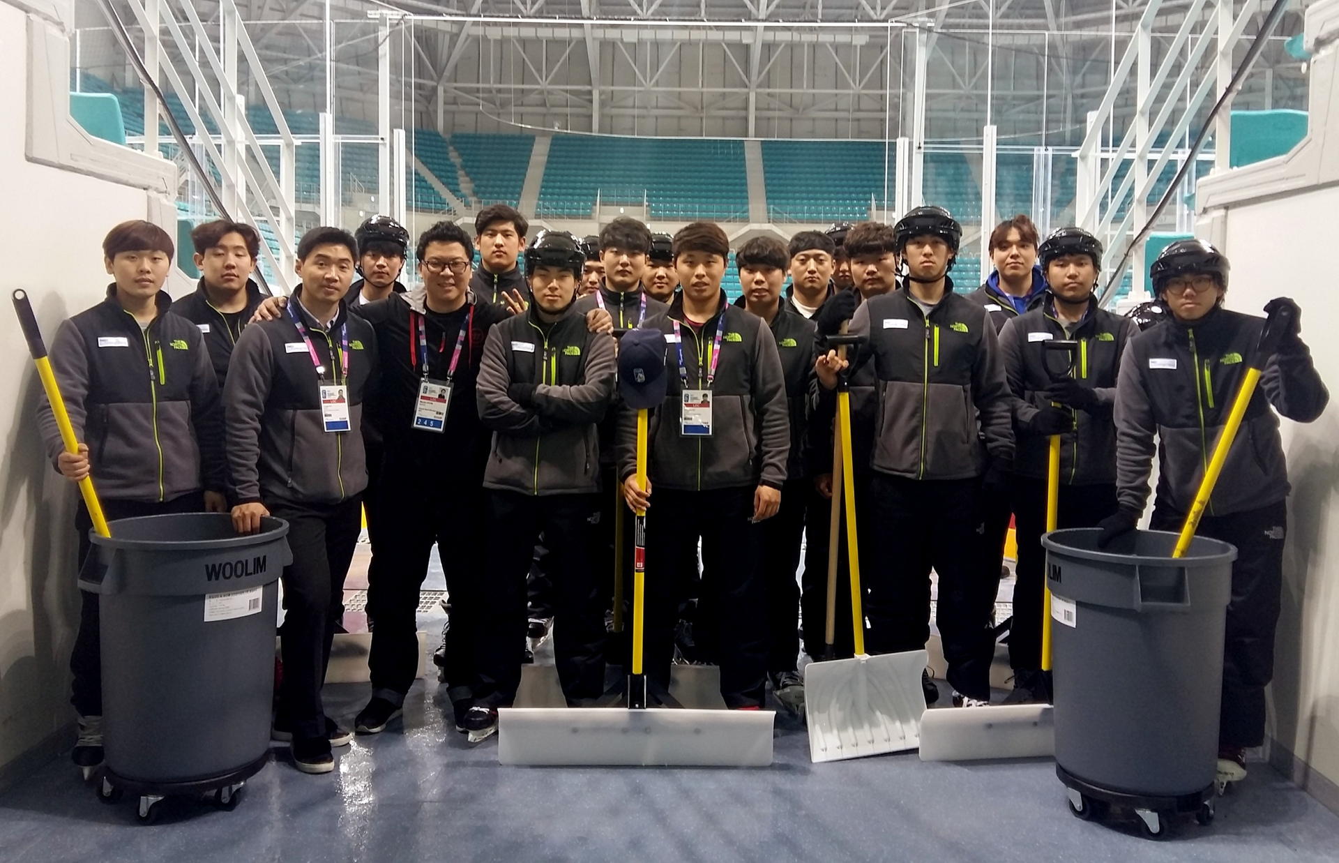 Ein Team konnte Südkorea aufstellen.