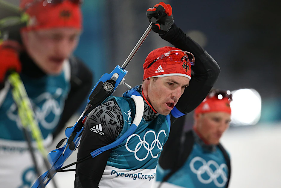 Simon Schempp beim Massenstart