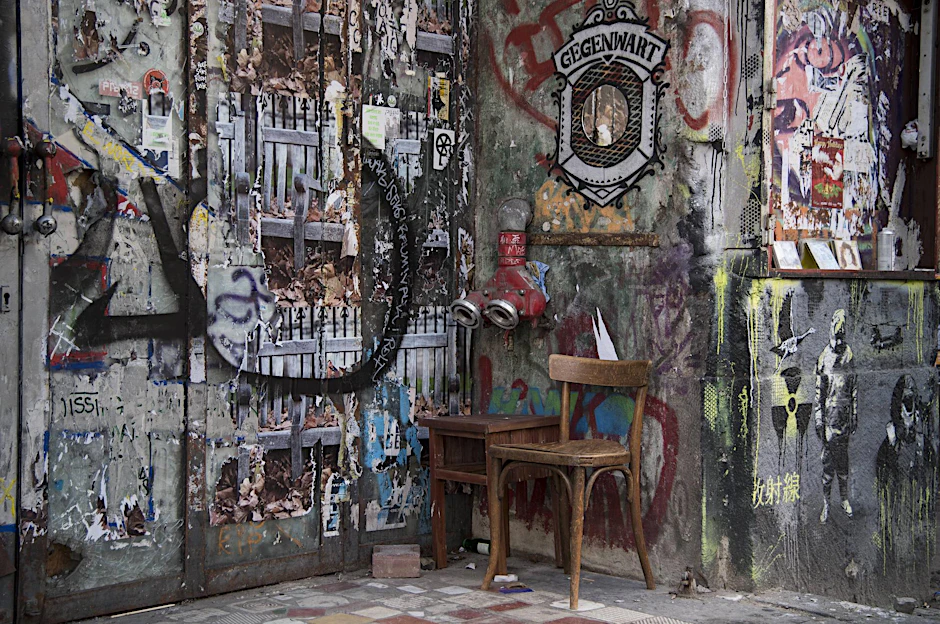 So sah das Tacheles am alten Standort in Mitte aus.