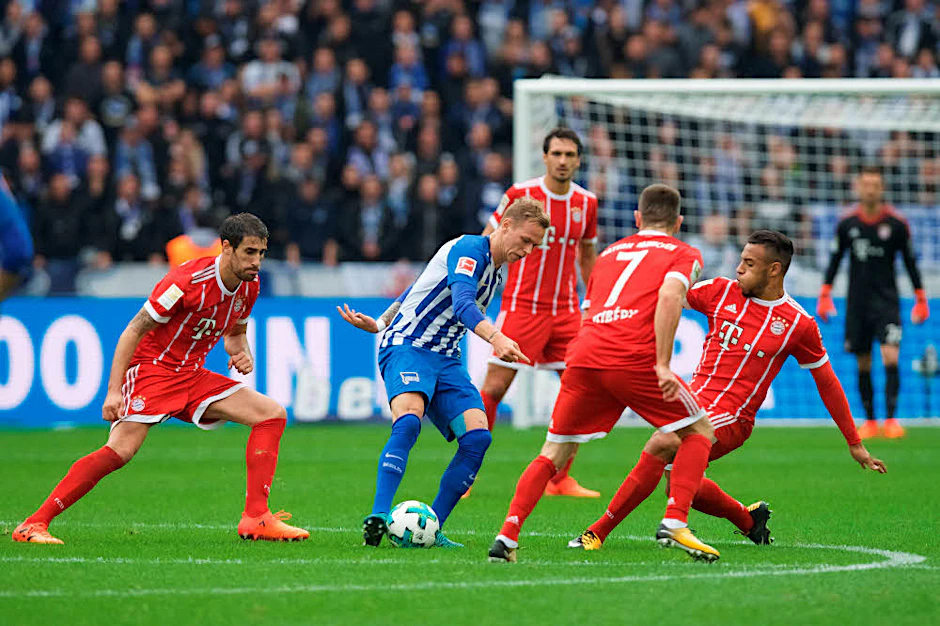 Seltener Leistungsnachweis: Ondrej Duda im Hinspiel gegen die Bayern.