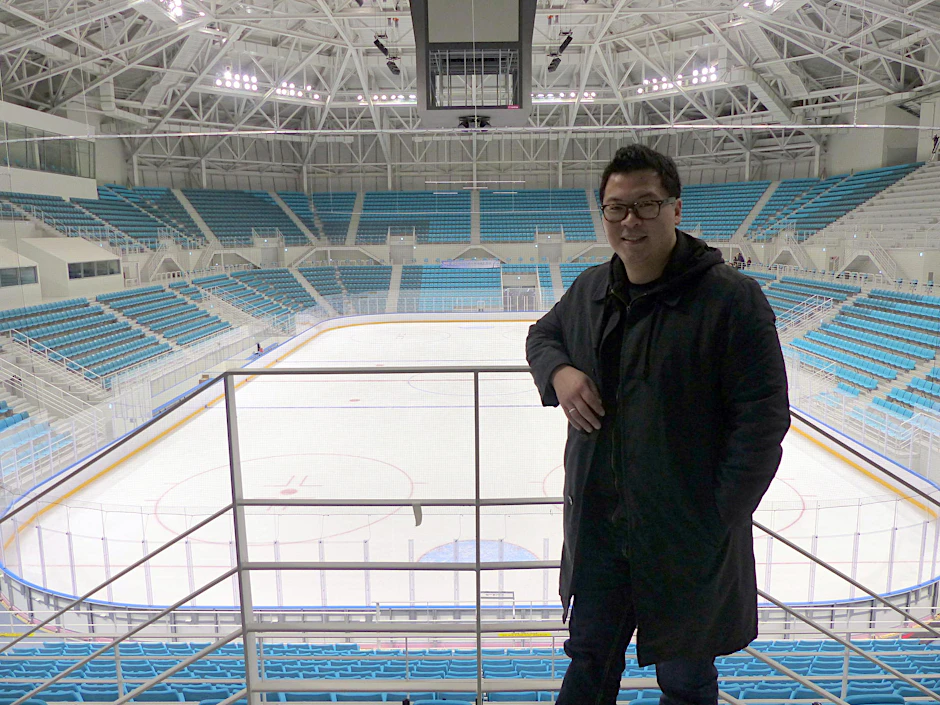 Martin Hyun soll Eishockey in Korea populär machen.