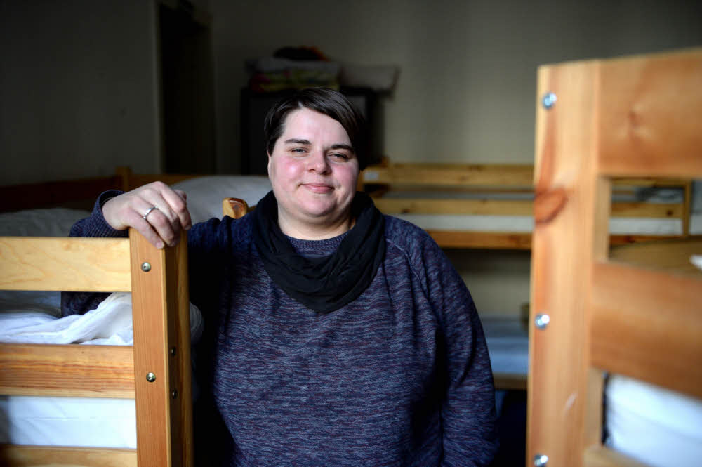 Natalie Kulik arbeitet seit knapp 20 Jahren in „Evas Haltestelle“. Erst war sie Praktikantin, dann zwölf Jahre lang Ehrenamtliche, heute leitet sie „Evas Obdach“.