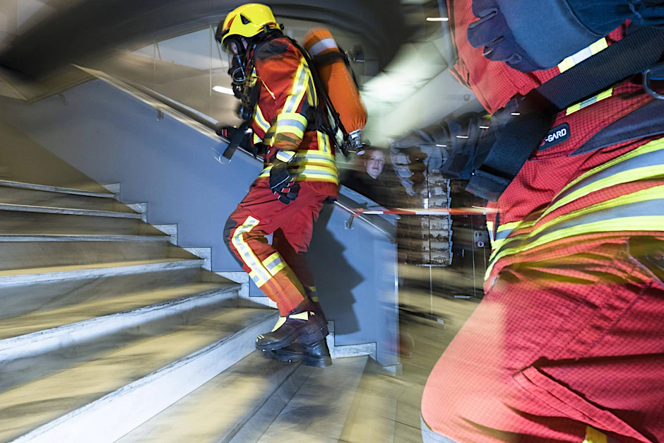 Die Berliner Feuerwehr im Einsatz