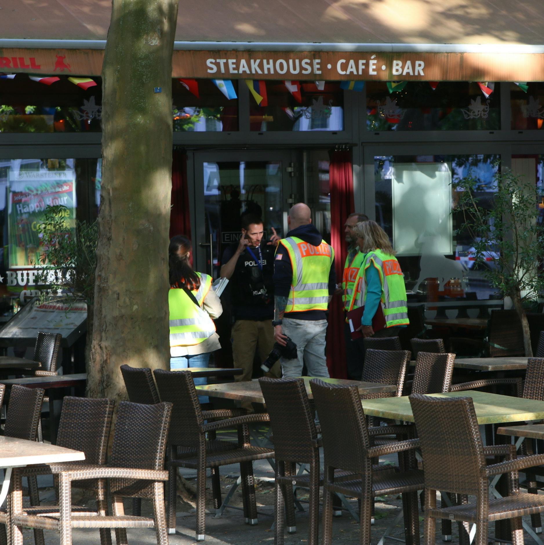 Image - Messerstecherei am Berliner Adenauerplatz vor Buffalo-Grill