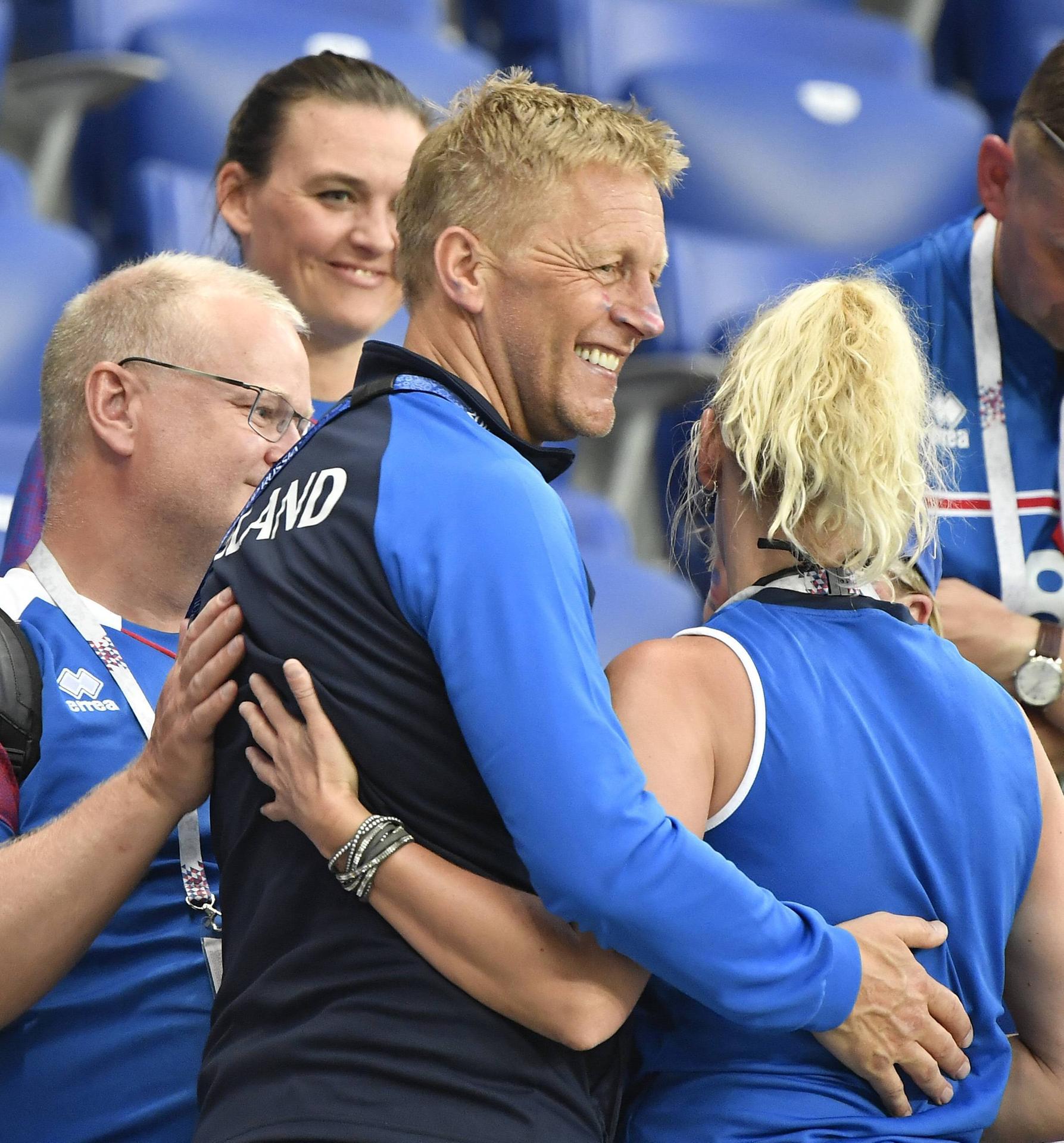 Frau oder Ex? Heimir Hallgrimsson (in vertrauter Umgebung)