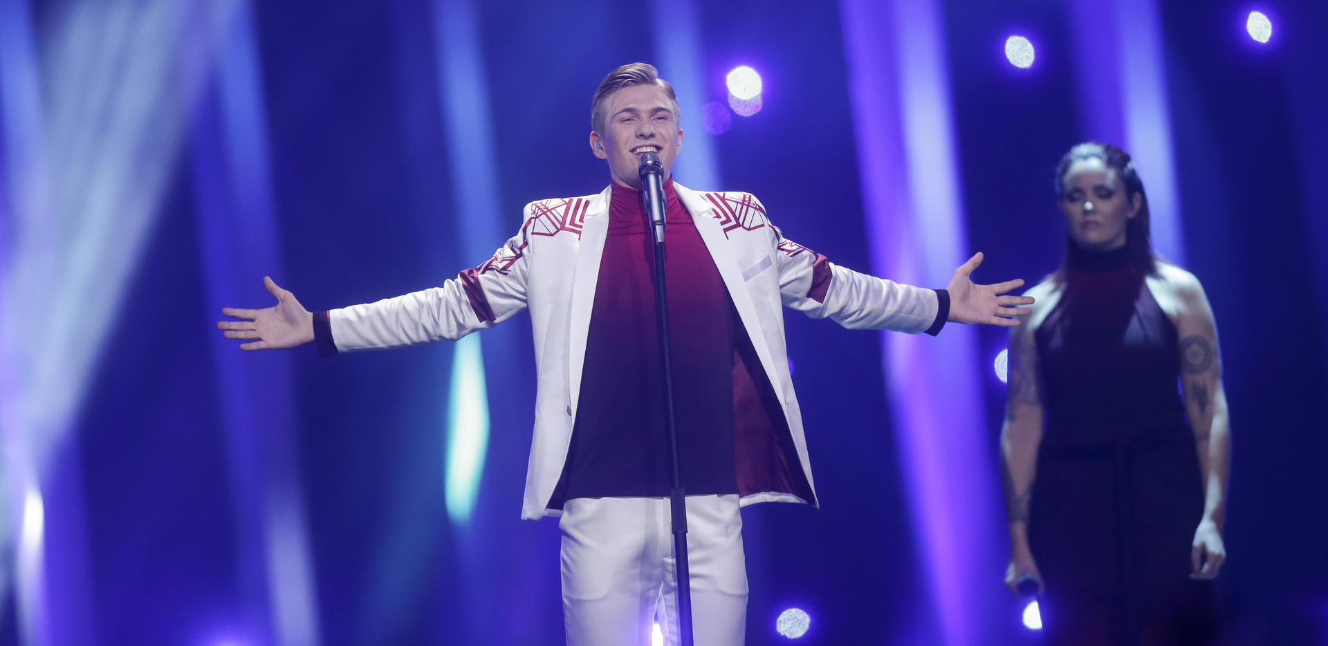 Top oder Flop? Ari Olafsson (beim Eurovision Song Contest)