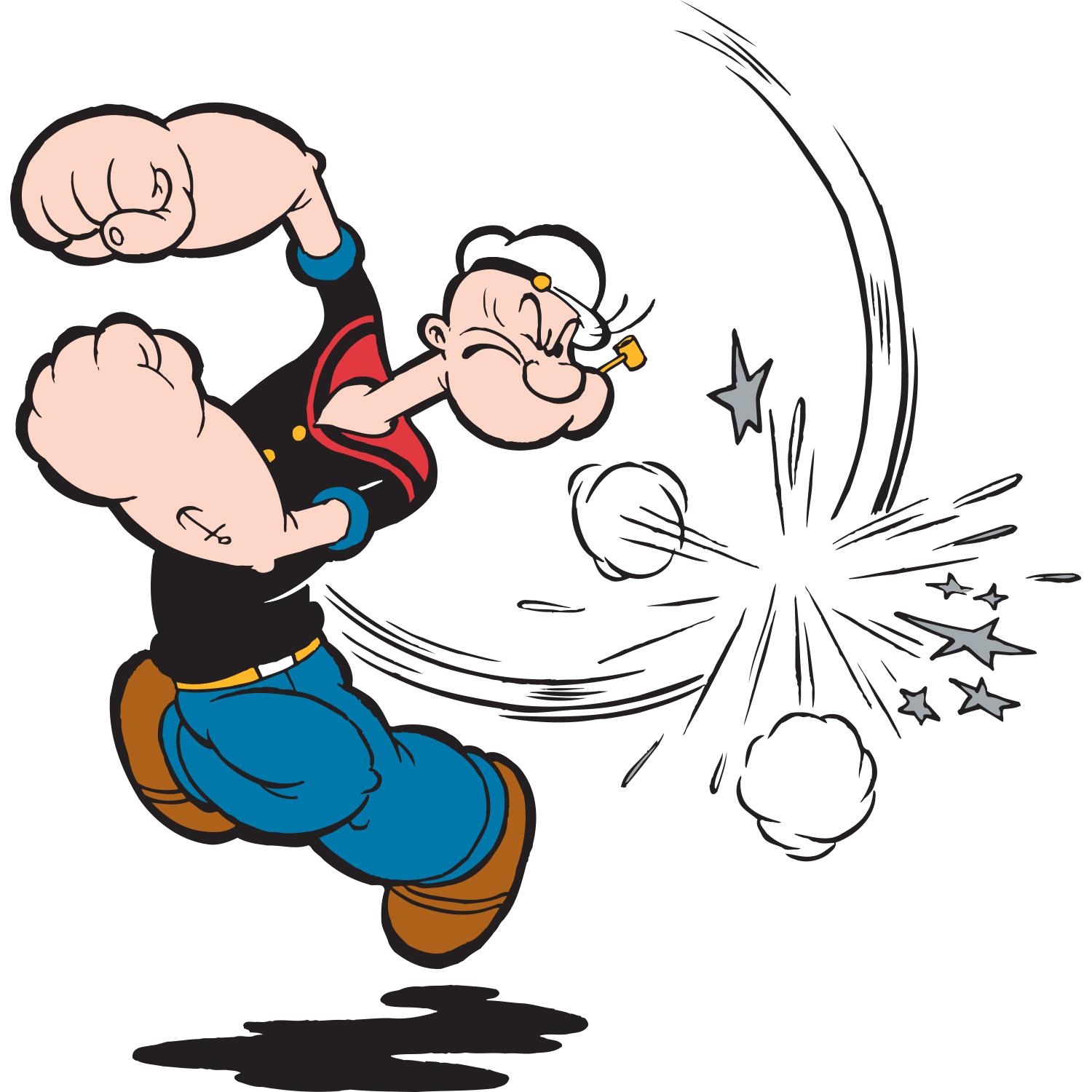 Stark dank Spinat: Die Comic-Figur Popeye wird 90