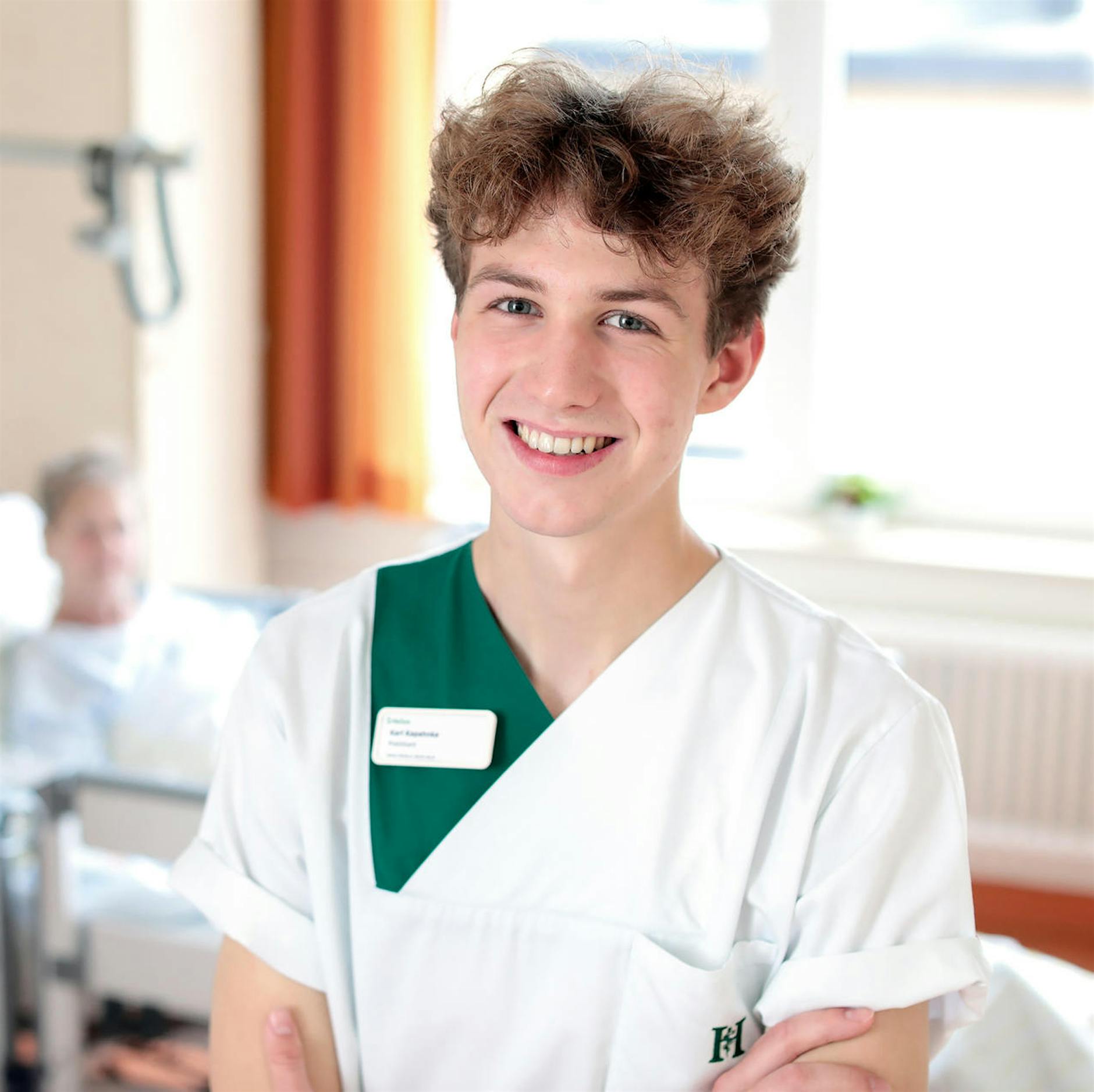 Krebspatienten in Berlin-Buch helfen: Karl (19) kämpfte gegen Leukämie und will jetzt selber Arzt werden