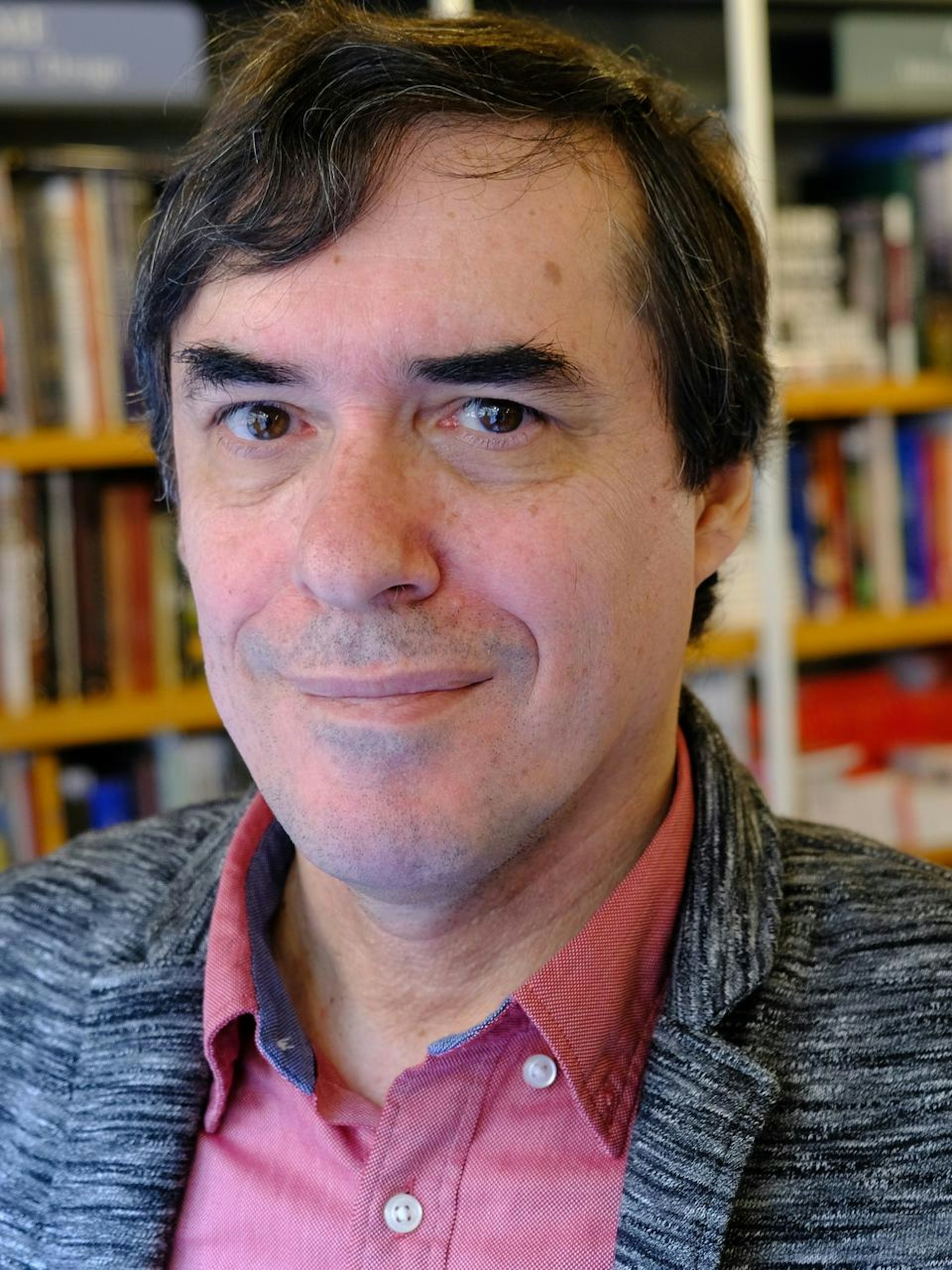 Schriftsteller Mircea Cartarescu.