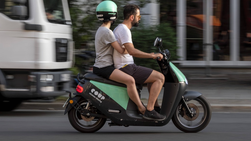 EScooter in Berlin Völlig von der Rolle