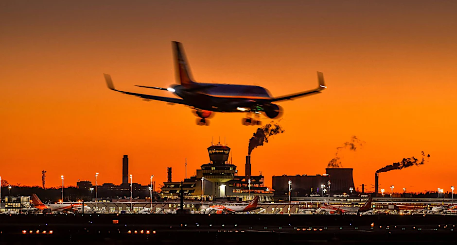 Am Ende des Tages in Tegel.
