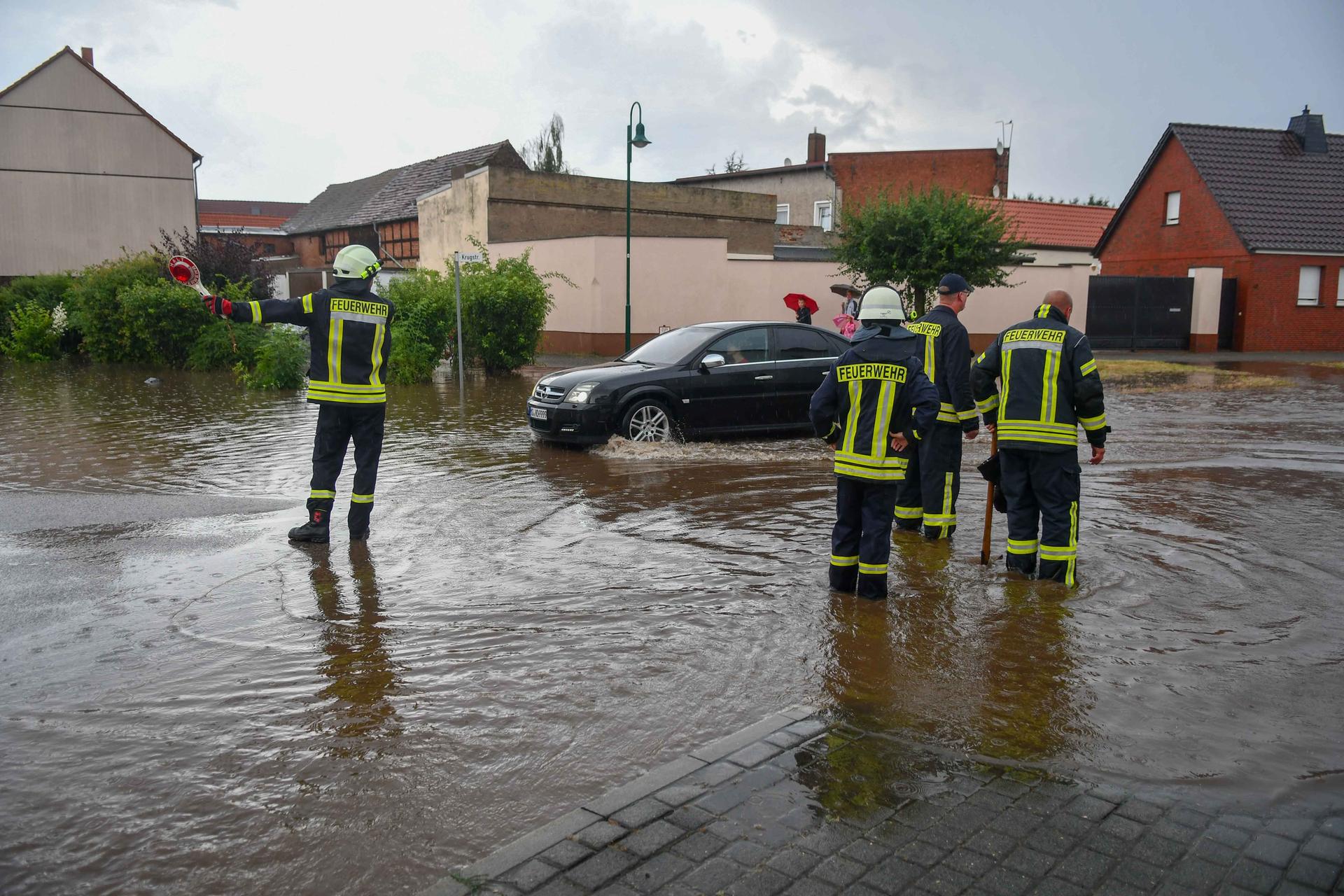 Tornados und Starkregen: Schlimme Unwetter in der Nacht über Deutschland