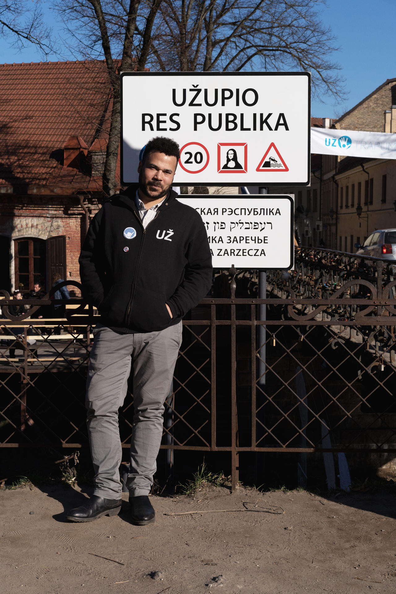 David Lipgens ist jetzt Botschafter von Užupis in Deutschland.