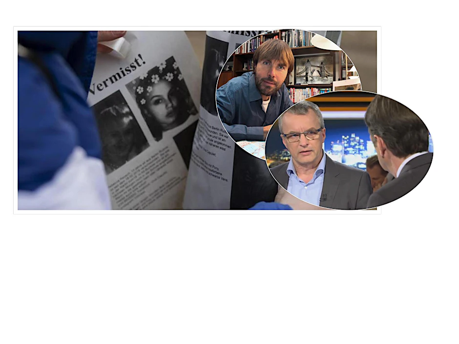 Weiß angeblich, wo Rebecca ist: Hellseher Michael Schneider (oben). Glaubt nicht daran: Chefermittler Michael Hoffmann.