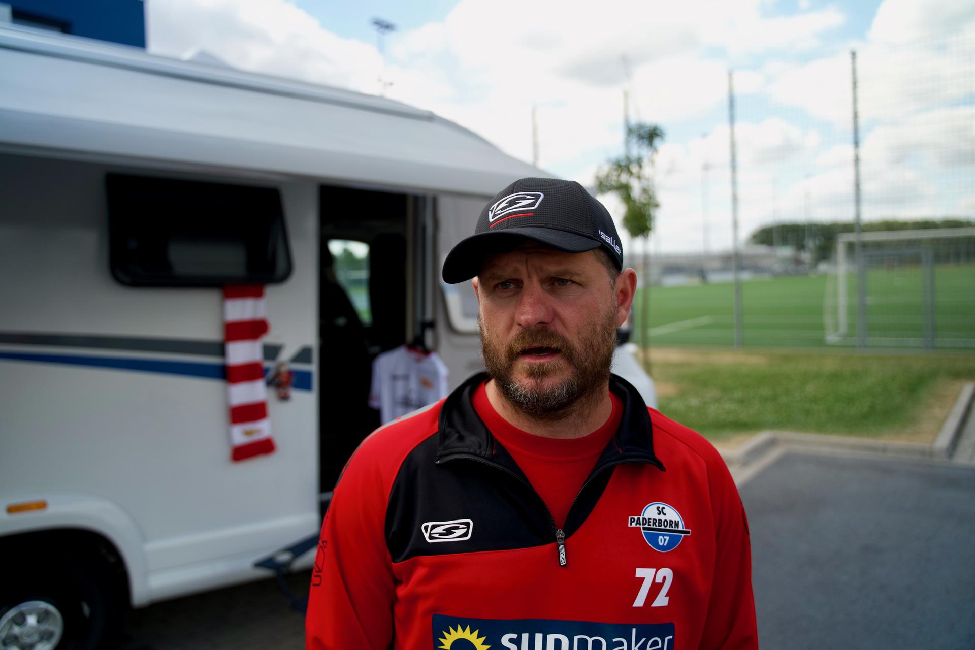 Union im Herzen, Paderborn auf der Brust: Steffen Baumgart.