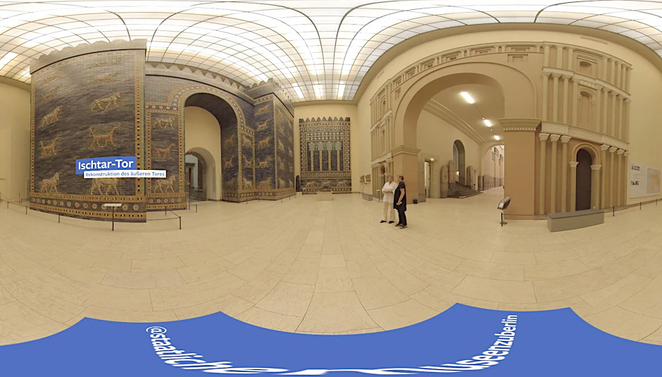 Rekonstruktion des Ischtar-Tors im Pergamonmuseum.