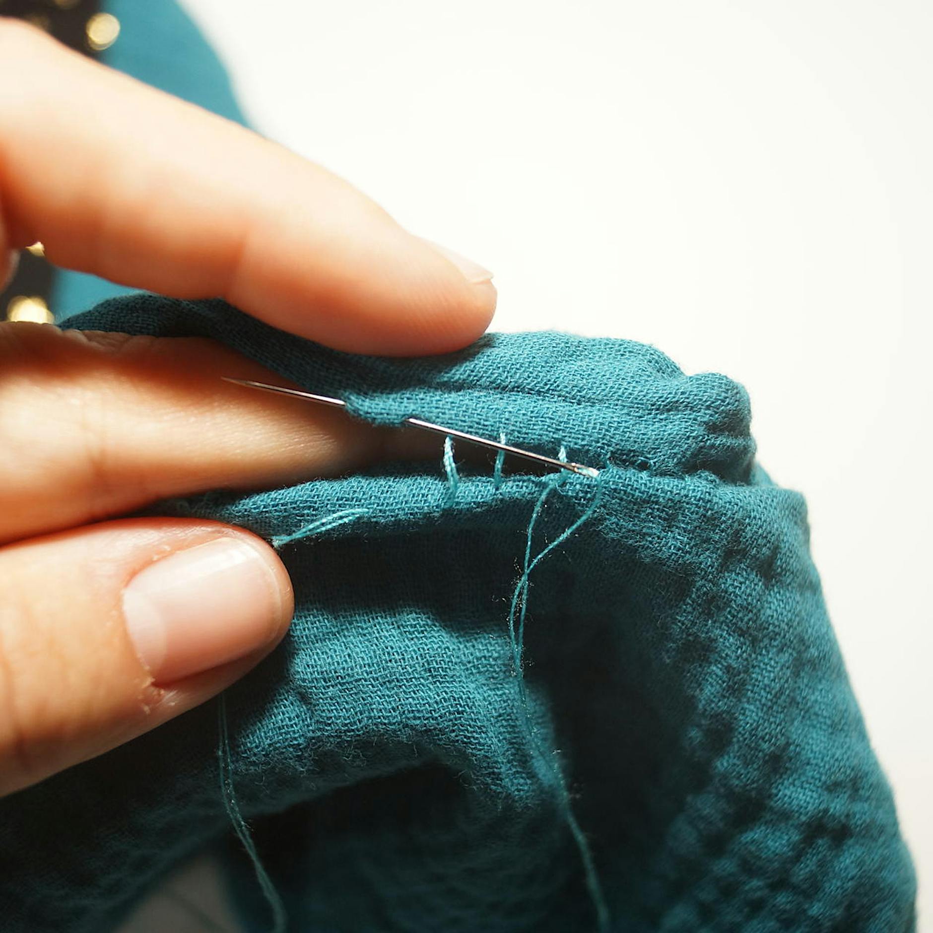 Tipps für Näh-Anfänger: Wendeöffnung schließen mit der Zaubernaht