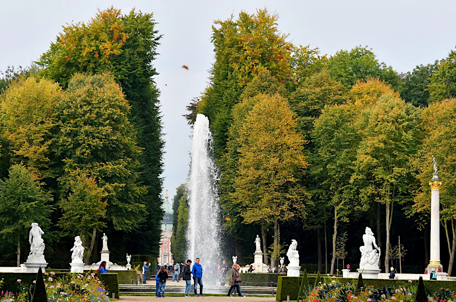 Der Park von Sanssouci: Er wird sich in den nächsten Jahren deutlich verändern.