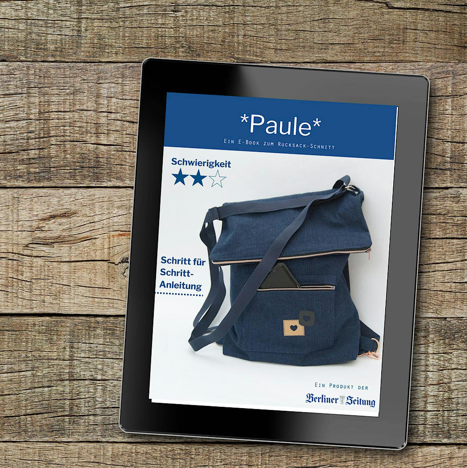 Schnittmuster: Rucksack? Tasche? Beides!