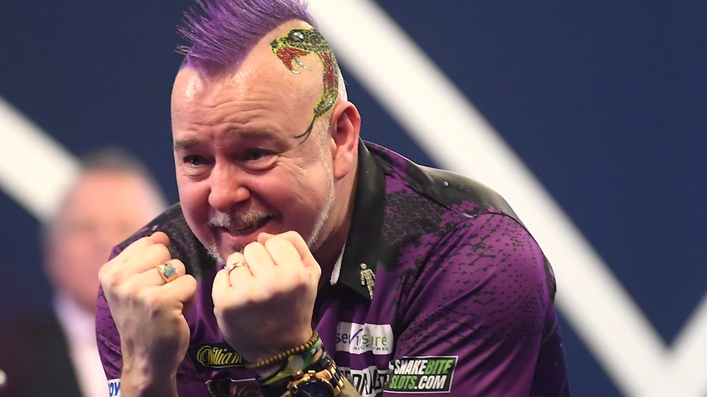 Peter Wright hat einfach nicht aufgegeben