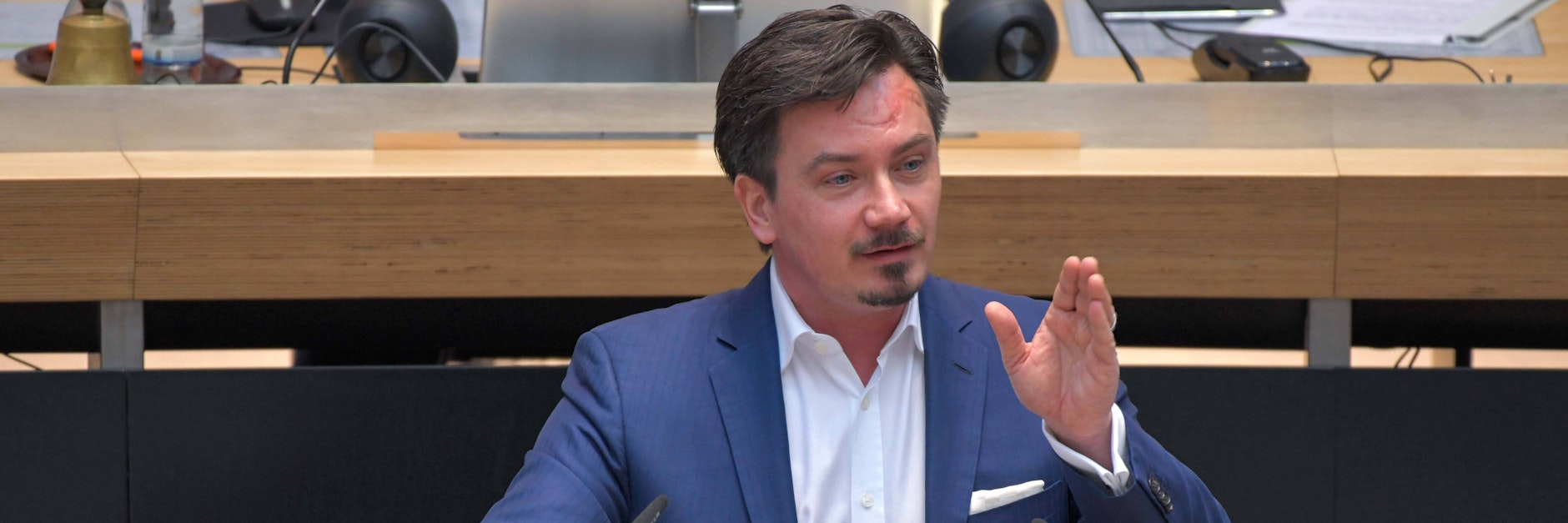 Der Abgeordnete Marcel Luthe ist am Samstag nach über 20 Jahren aus der FDP ausgetreten.