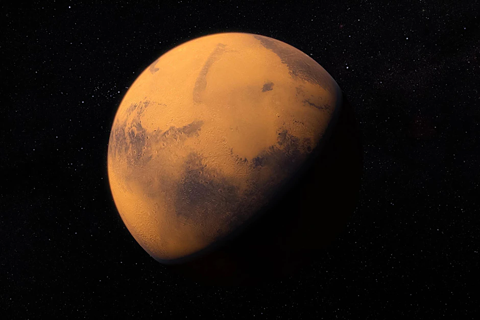 Dieser Tage geht der Mars auf, wenn die Sonne untergeht. In dieser Konstellation wirke der Planet am hellsten und größer als sonst.