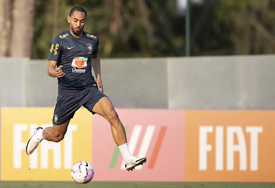 Matheus Cunha trainierte zuletzt nur mit der brasilianischen Nationalmannschaft.