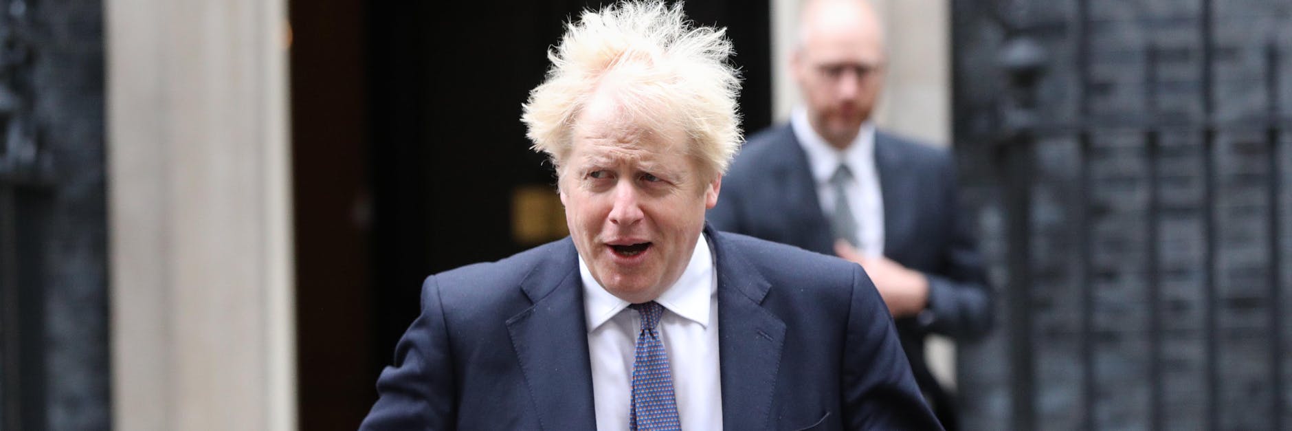 Premierminister Boris Johnson macht aus dem Südosten Englands einen Lkw-Parkplatz.