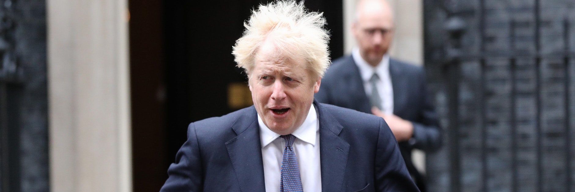 Premierminister Boris Johnson macht aus dem Südosten Englands einen Lkw-Parkplatz.