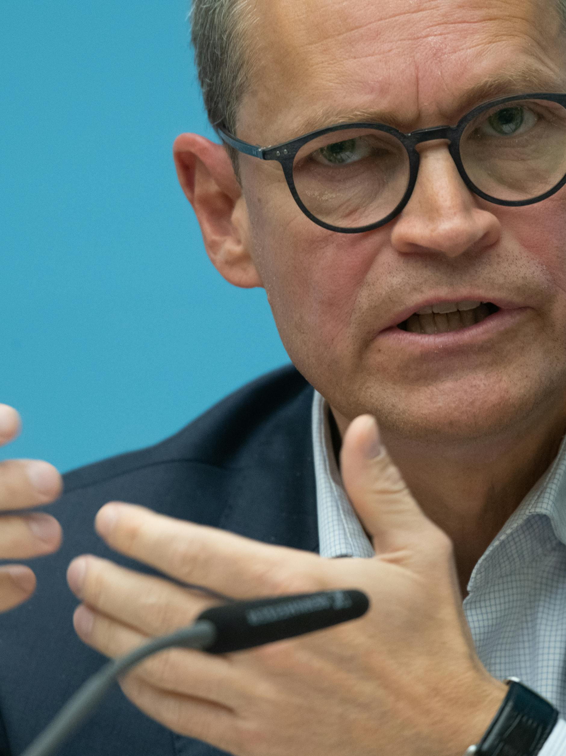 "Natürlich finde ich Tegel gut." Michael Müller (SPD), seit 2014 Regierender Bürgermeister von Berlin.