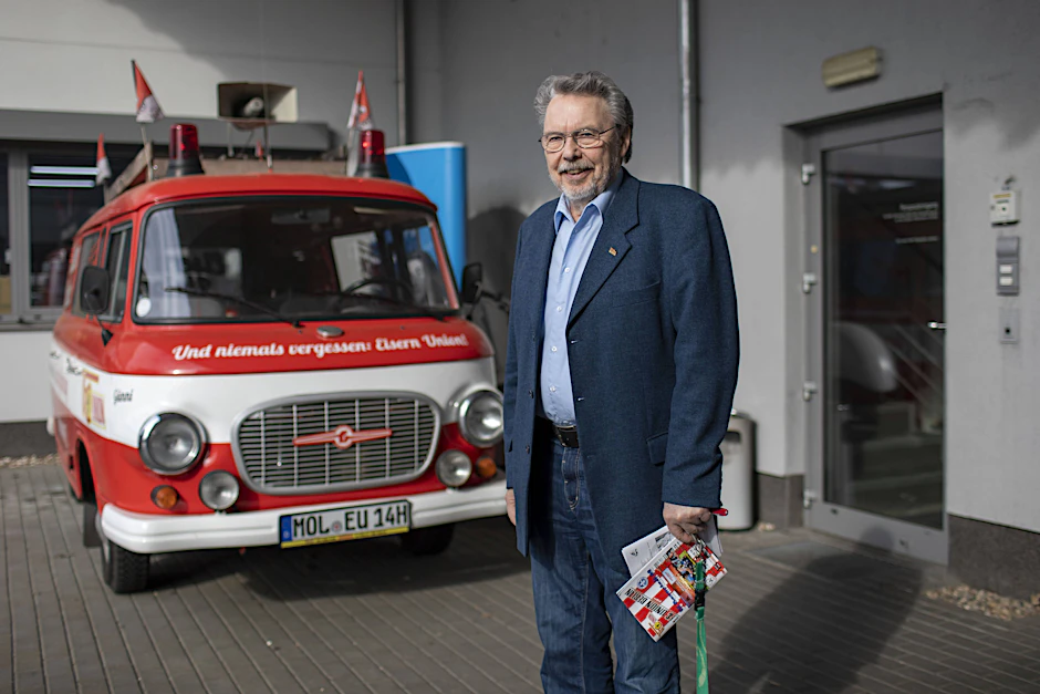 Jochen Lesching, Vorsitzender der Union-Stiftung, hat dieser Tage eine Menge um die Ohren.&nbsp;