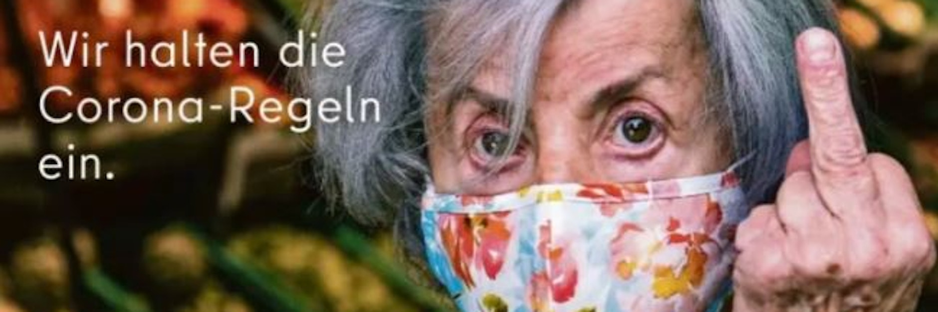 Mit diesem Motiv wirbt der Berliner Senat für die Einhaltung der Corona-Regeln in Berlin.