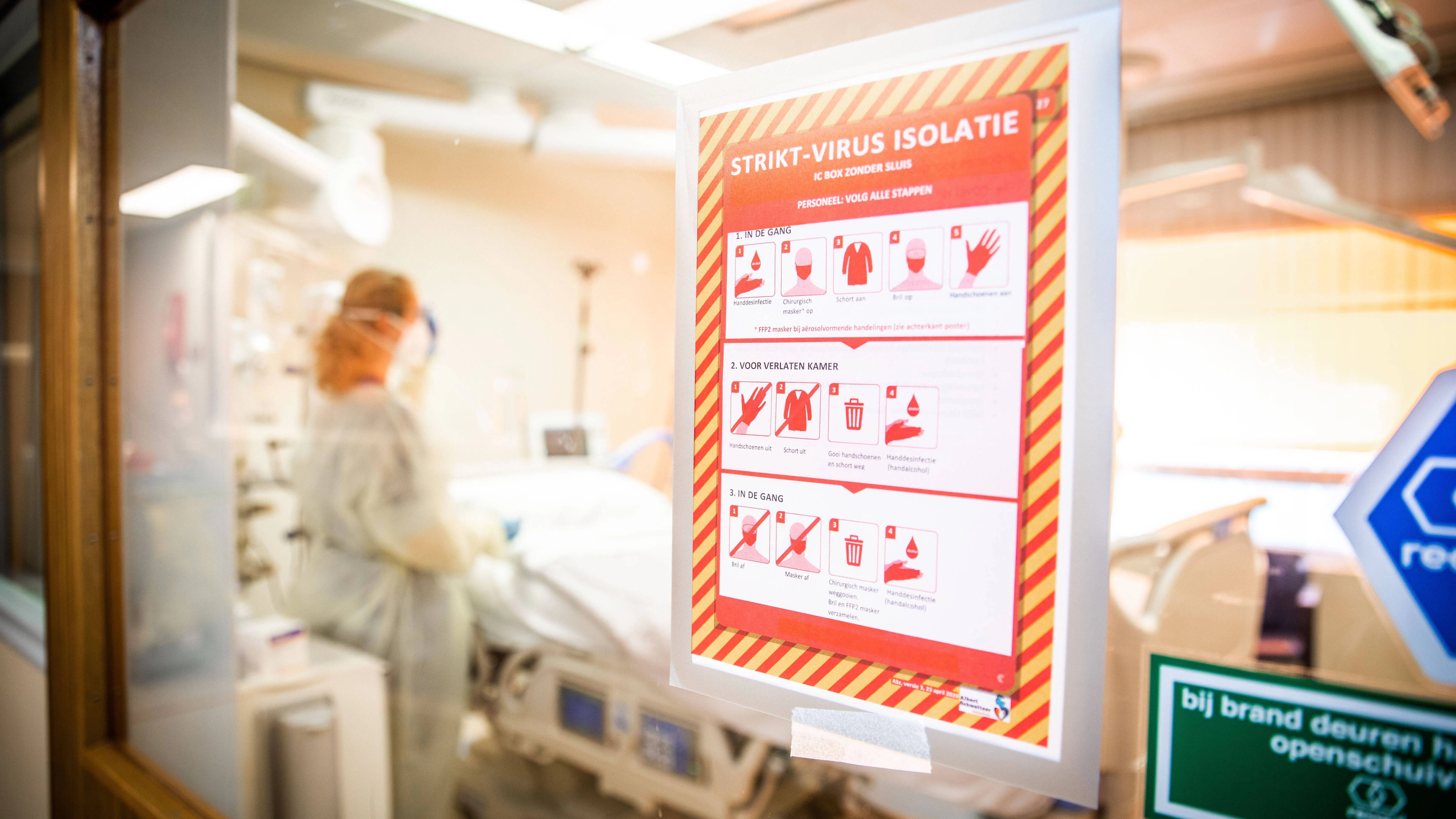 Steigende Corona-Zahlen in den Niederlanden gefährden die Gesundheitsversorgung in den Niederlanden.