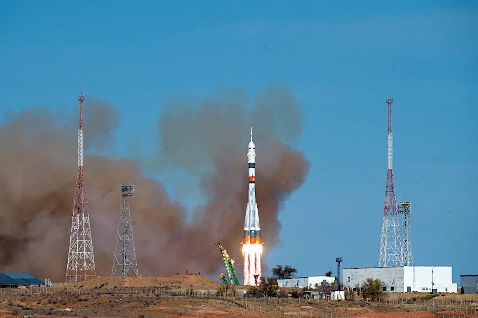 Am Mittwoch flog eine Sojus-Rakete in Rekordzeit zur ISS.
