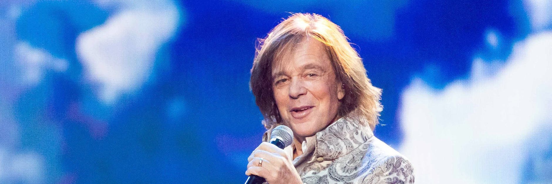 Schlagerstar Jürgen Drews während der Aufzeichnung einer Silvester-Show von BR, ORF und SRF. 