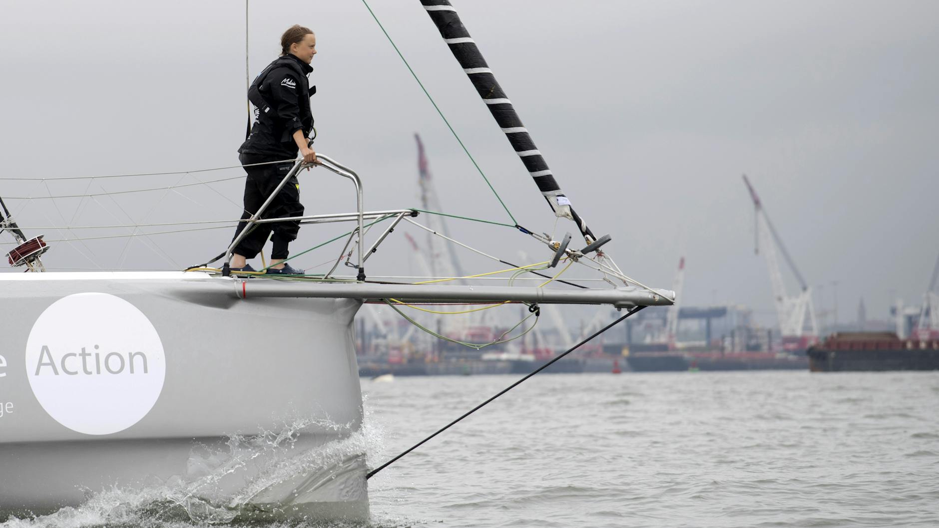 15 Tage dauerte die Reise der Klimaaktivistn Greta Thunberg über den Atlantik.