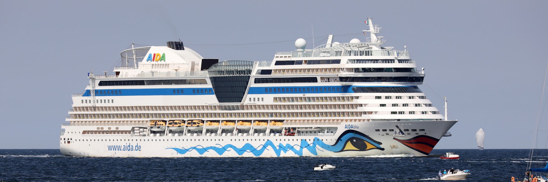 Das Kreuzfahrtschiff „Aidablu“ geht wieder auf Italien-Rundfahrt.