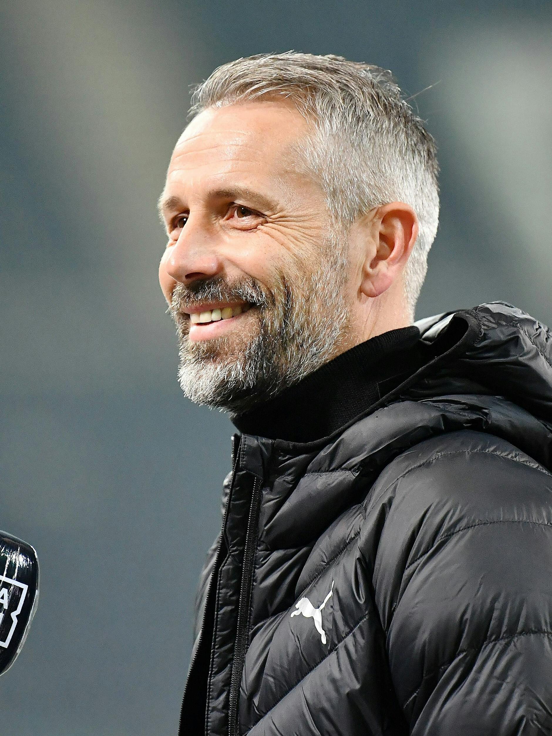 Gladbachs Trainer Marco Rose nach dem 1:1 gegen Wolfsburg.
