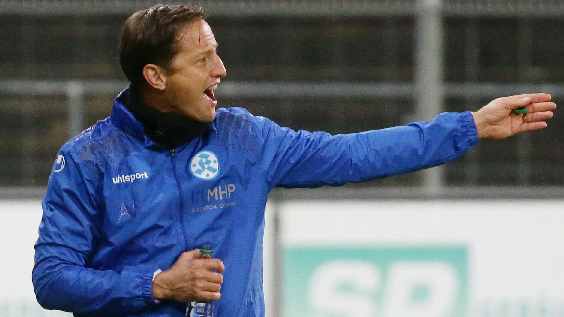  Ramon Gehrmann ist Trainer der Stuttgarter Kickers und sorgte für Fairness.