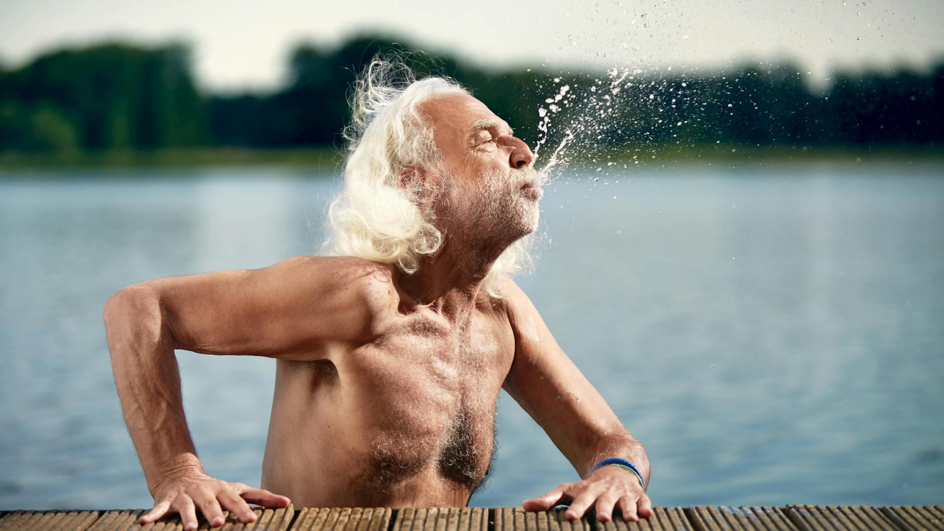 Fit, aber in in höherem Alter ist Gewichtsverlust nicht immer ein Vorteil.