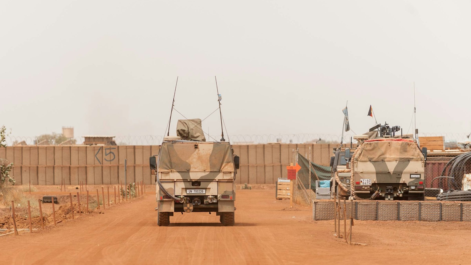Camp Castor in Mali: Die Bundeswehr ist hier an der UN-Mission Minusma beteiligt. Die Stabilisierung Malis ist ein Schwerpunkt des deutschen Engagements in der Sahel-Region.