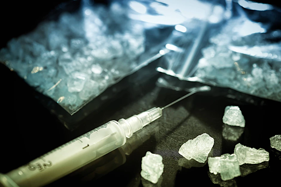 Crystal Meth ist ein sogenanntes Metamfetamin-Gemisch in kristalliner Form (Symbolbild).<br>