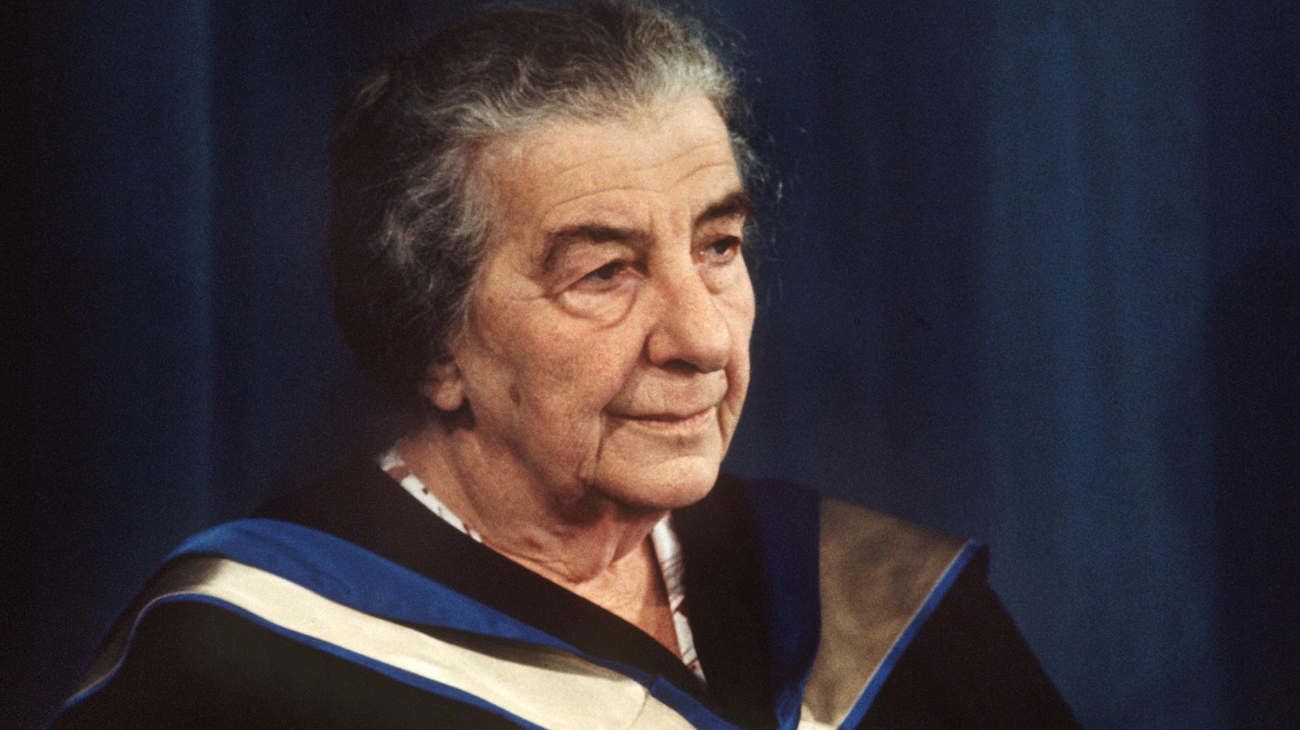 Soll die Namensgeberin werden: die israelische Ministerpräsidentin Golda Meir (1898-1978), hier im Jahr 1973