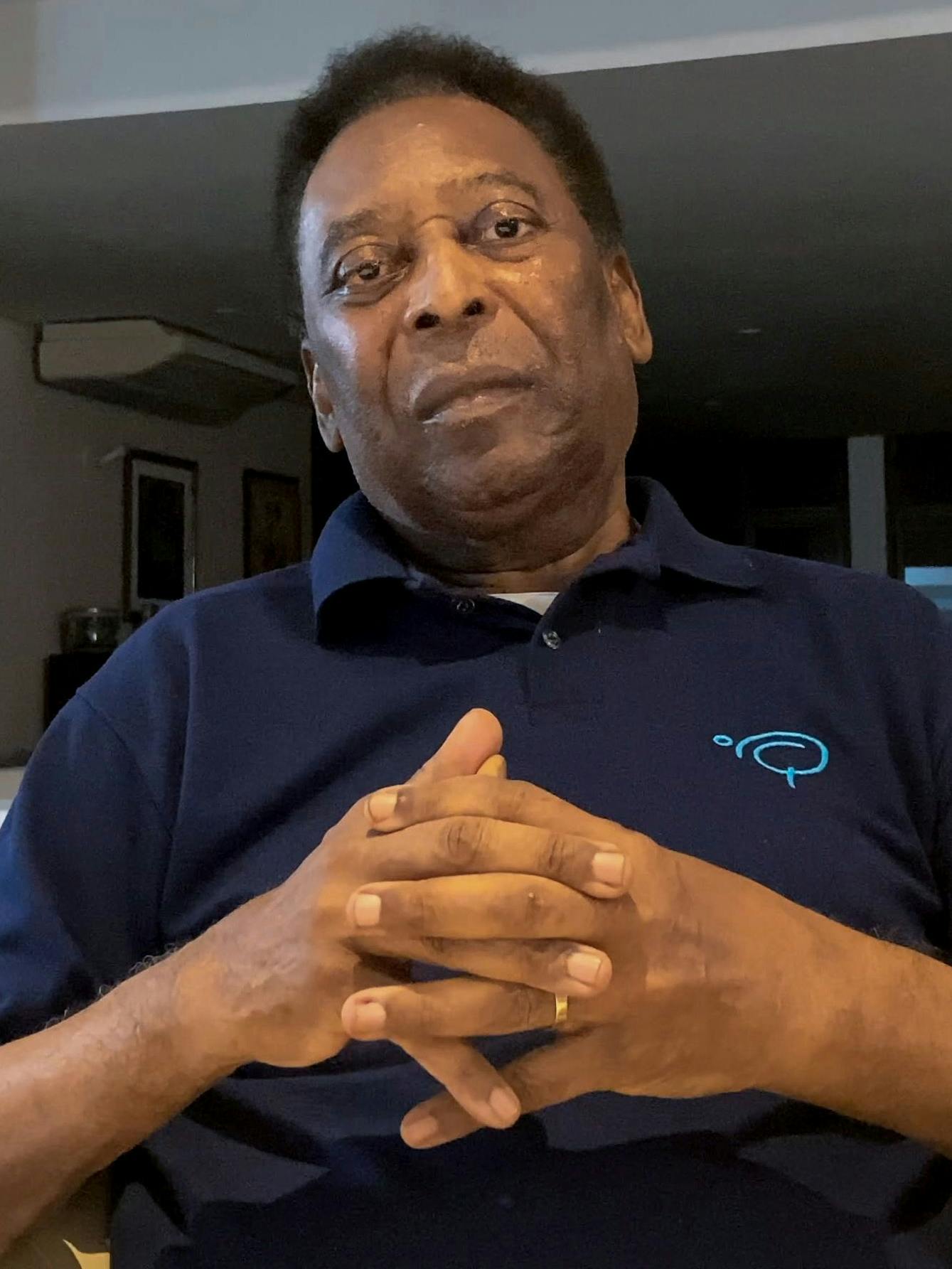 Kurz vor seinem 80. Geburtstag: Pelé im Oktober 2020.