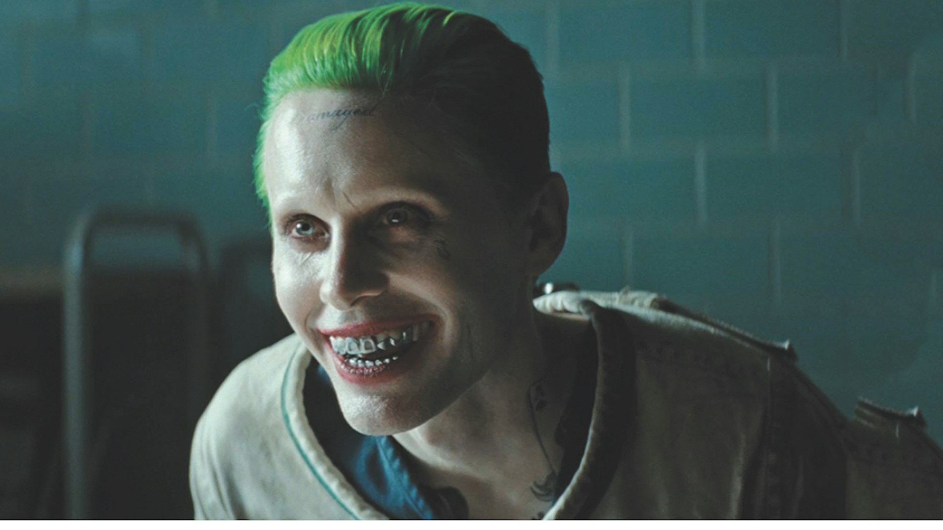 Finster, grausam, verrückt: Jared Leto als legendärer Bösewicht Joker.