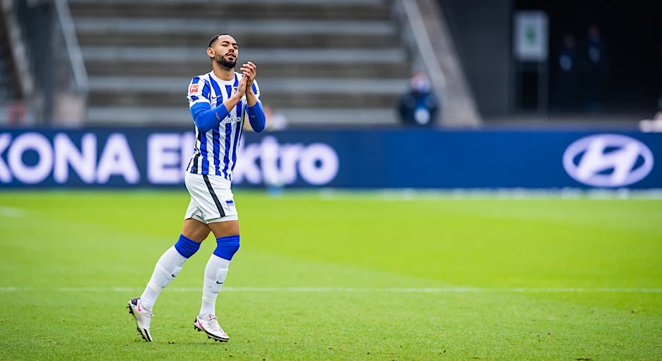 Auf ihn wird es in Leipzig besonders ankommen: Herthas Spielmacher Matheus Cunha (21).