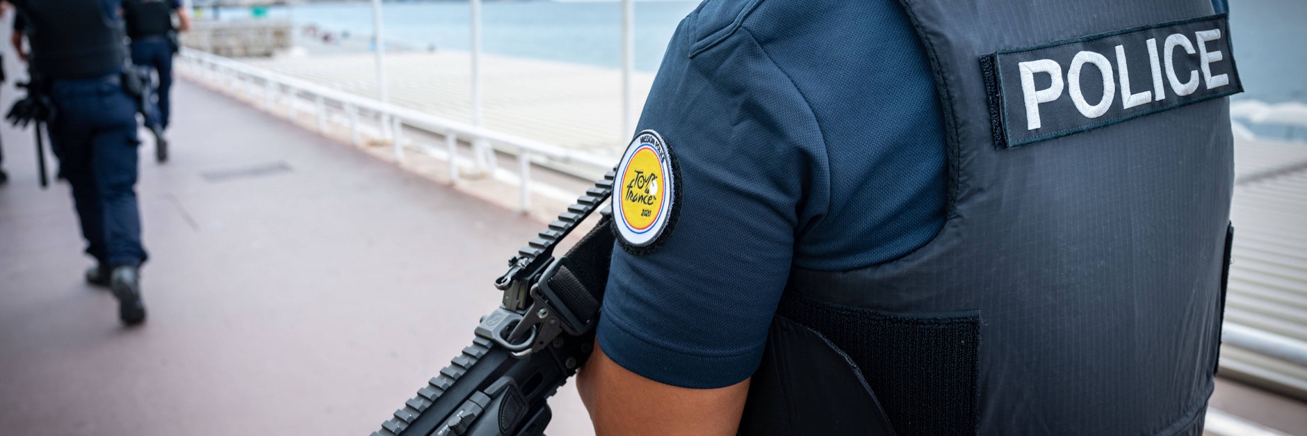 Die französische Polizei im Einsatz (Symbolbild).