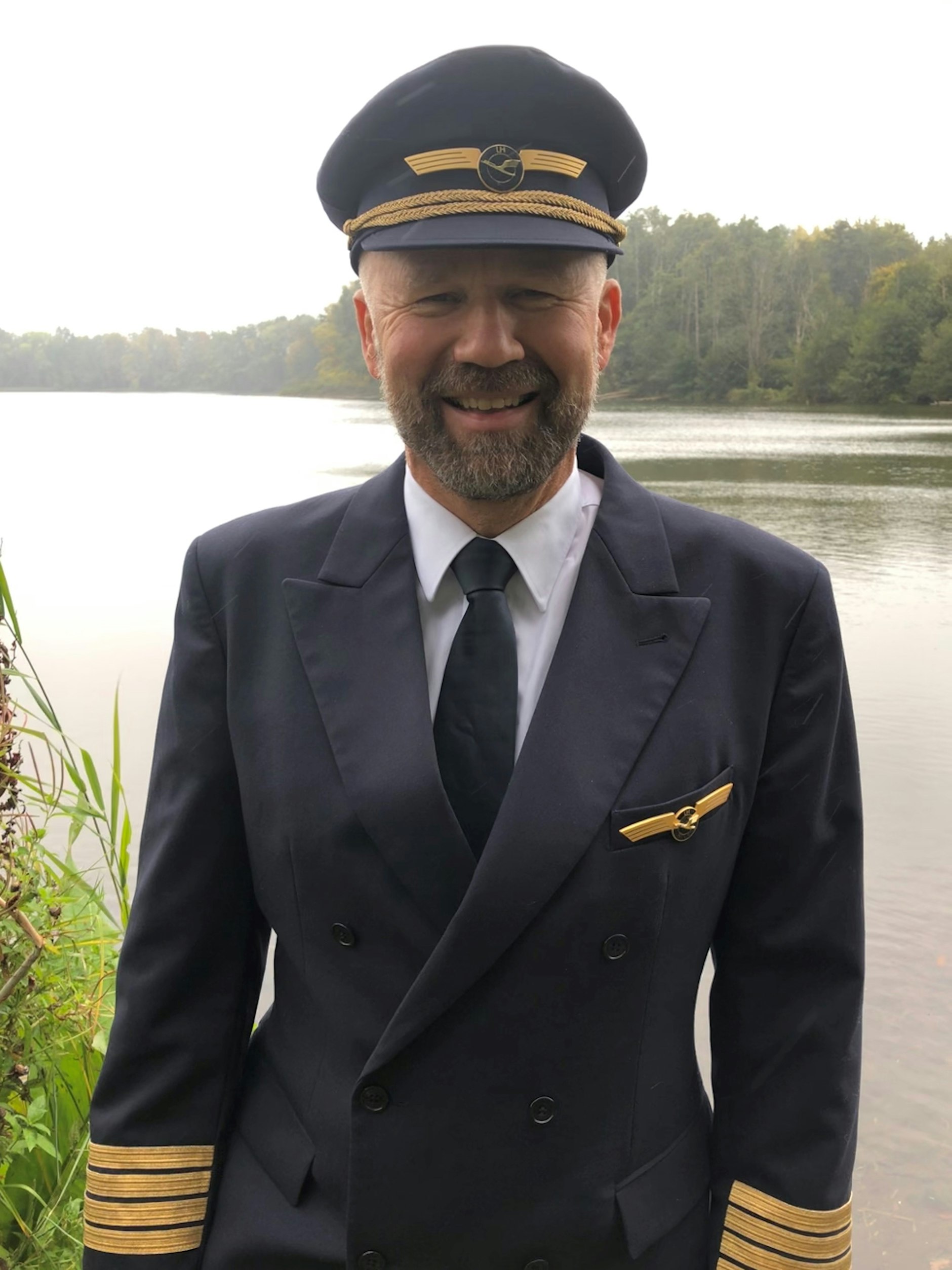 In der DDR durfte er kein Pilot werden:&nbsp; Peter Etzrodt, Flugkapitän bei der Lufthansa.