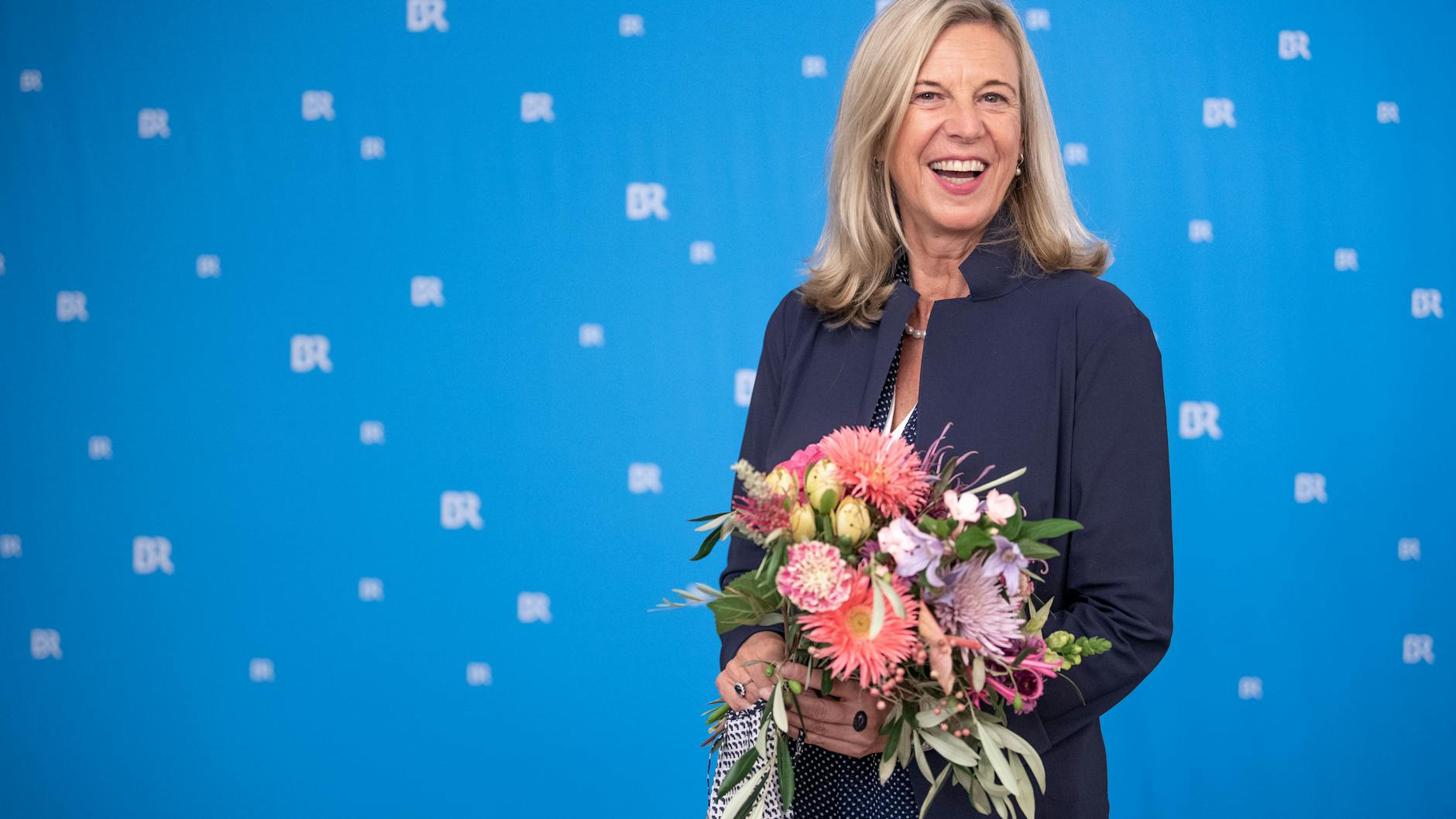 Katja Wildermuth nach ihrer Wahl zur Intendantin des Bayerischen Rundfunks. Sie löst Intendant Ulrich Wilhelm ab.